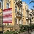 thumbnail image 2 of Red Stripes Garden Flag 12 x 18 Inches, Minimalist Stripe Modern Gradient Traditional Weather Proof Outdoor Patio Flags Double Sided Small Garden Decoration for Yard Outside Home, 2 of 9