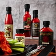 thumbnail image 6 of Man Crates Gourmet Hot Sauce Gift Set for Men, Sampler with Mild to Extreme Ghost Pepper Flavors, Unique Hot Sauce Challenge for Independence Day Gifts, Husband, or Spice Lovers, 8-Pack, 6 of 10
