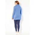 thumbnail image 2 of Catherines Women's Plus Size Suprema Studio Half-Zip Grommet Pullover, 2 of 5