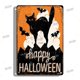 thumbnail image 1 of Placa decorativa de Metal para Halloween, cartel de calabaza, cartel de granja, cartel de bruja, decoración de pared moderna para el hogar, estética, regalos, 1 of 4