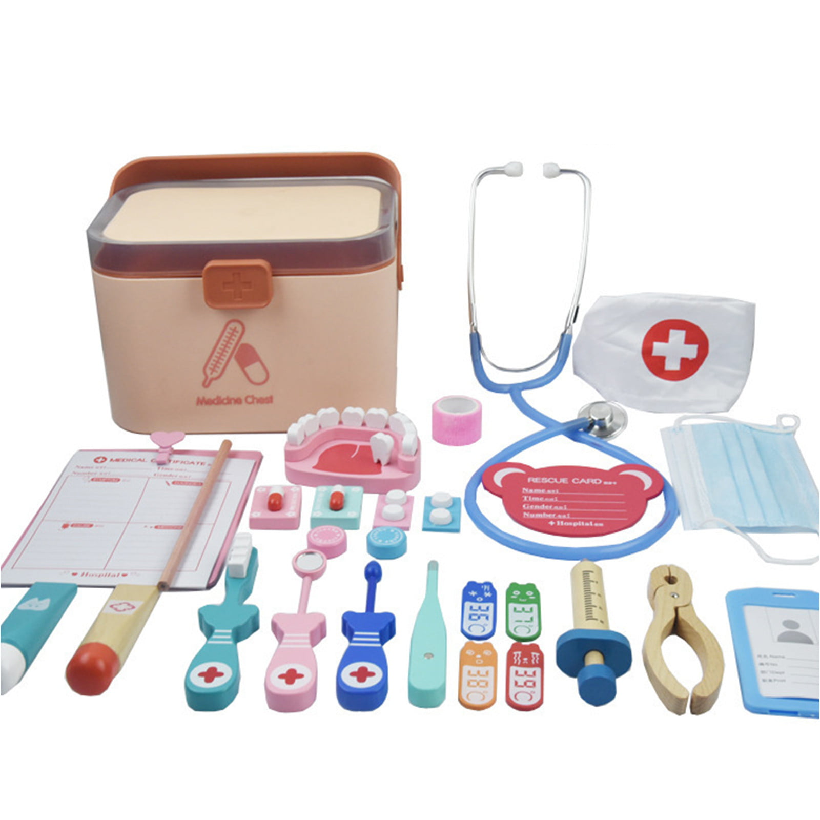 1Set Doll Accessory Pretend Medical Toy Doctor Tool Instrument For  Fad. 