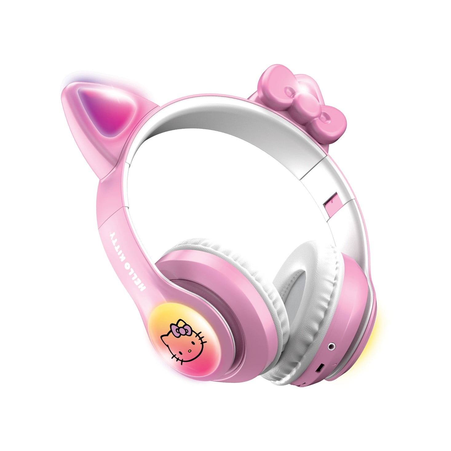 Hello Kitty Wireless Bluetooth Light-Up Headphones