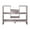 White Oak, variant on Furniture of America Wood 6-Shelf Display Console Table in White Oak