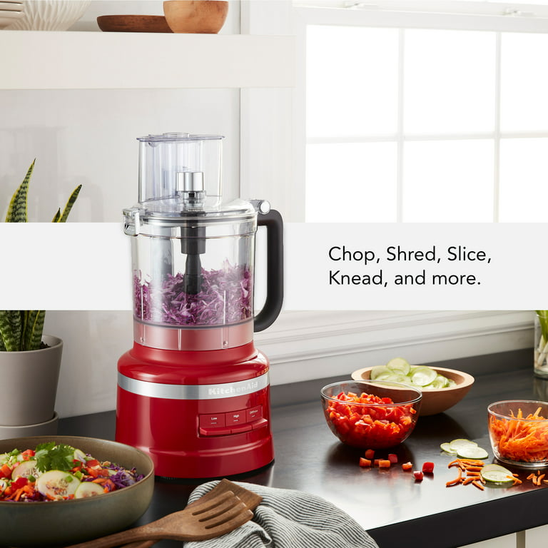 KitchenAid 13-Cup Food Processor in Empire Red