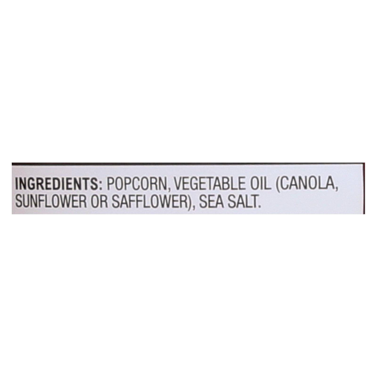 Popcorn Indiana Popcorn - Sea Salt - Case of 12 - 4.75 oz.