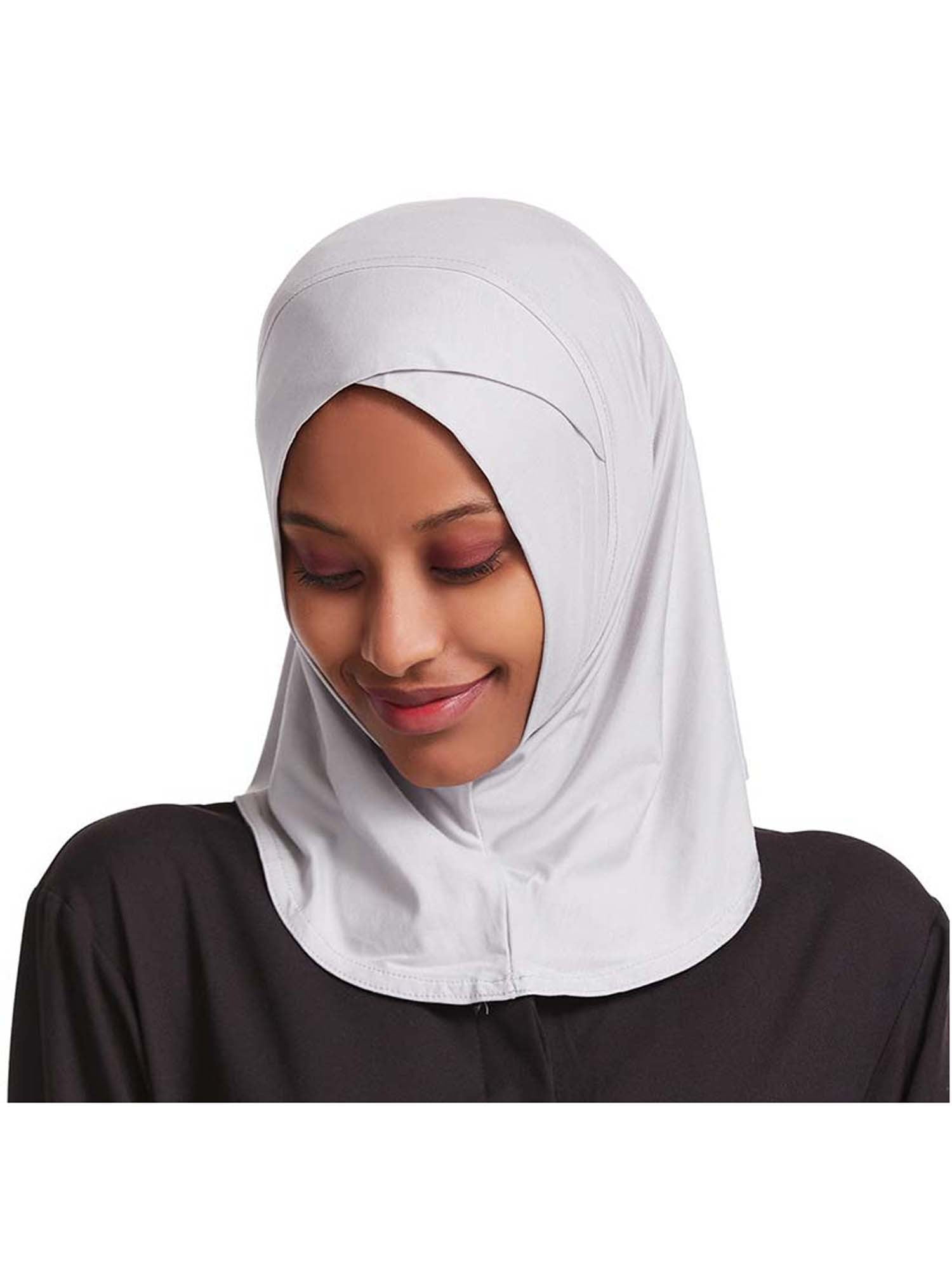 Women Sport Under Scarf Muslim Hijab Hat Islamic Amira Bonnet Caps Neck Cover 