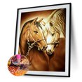 thumbnail image 1 of Cuadros Decorativos 5D taladro cuadrado completo diamante pintura Kit caballo Animal pared arte decoración para habitación Ehuebsd Nuevos Originales, 1 of 9