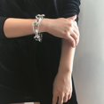 thumbnail image 3 of SmartBy Punk Women Big Linked Glossy Cable Chain Necklace Choker Bracelet Jewelry Decor, 3 of 8