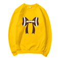 thumbnail image 3 of Chandail en Molleton Sans Capuche pour Femmes - Imprimé Football, Col Rond Surdimensionné pour Tenue Décontractée et de Jour de Match, 3 of 3