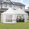 thumbnail image 2 of Outsunny 16' x 22' High Peak Octagonal Event Party Tent for Parties, 2 of 10