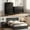 Dark Gray+16 BK Drawers, variant on Asofer Full Size Storage Bed Frame w/4 Wheels, Adjustable Headboard & Wood Slats, Dark Gray