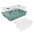 thumbnail image 4 of Green PP Plant Germination Box with 12-hole Plates for Home Gardening Nursery 1 Set, 4 of 5