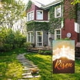 thumbnail image 4 of Easter Garden Sign Easter Decoration 12x18 Inch Spring Garden Outdoor Sign Personalized Easter Decorations Double Sided Easter Yard Decoration Gift, 4 of 7