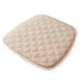 thumbnail image 1 of Almohadón para silla de comedor acolchado con espuma de memoria, rebote lento, camello, 1 of 5