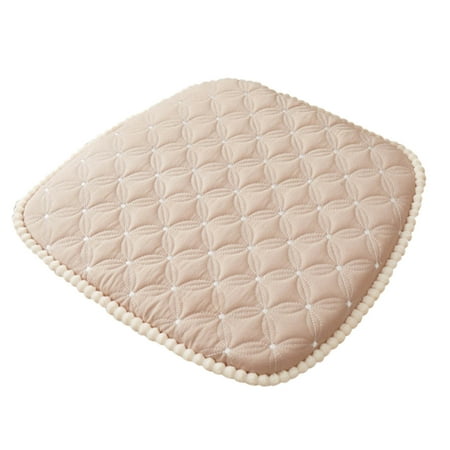 

RBCKVXZ Memory Cotton Chair Cushions for Dining Chair Friendly Woven Fabric 17 U-Shape Comfortable Kitchen Chair Pad Removable Slip Resistant Seat Cushion (1 Piece Beige)