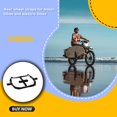 thumbnail image 3 of Thinsony Motorcycle Rear Wheel Belt Safe Foldable Strap Motorbike Transportation Strong Polyester Fixing Tie-Down Vehicle, 3 of 5