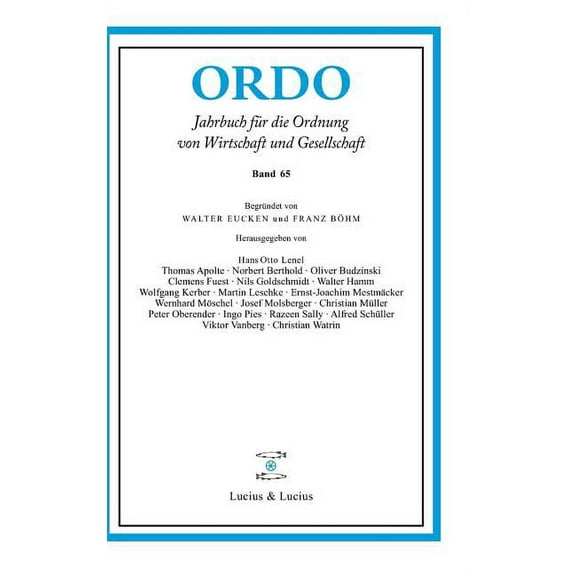 Ordo: Jahrbuch Für Die Ordnung Von Wirtschaft Und Gesellschaft, (Hardcover)