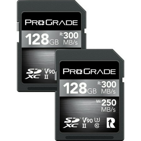 UPC: 0850009524164 | Prograde 128GB SDXC UHS-II Memory Card 2 Pack
