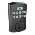 thumbnail image 3 of Brinks Electronic Keypad Single Cylinder Deadbolt Lock with Pro-Guard, Matte Black Finish, 3 of 18