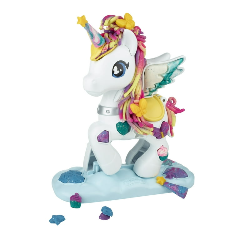 Play-Doh Magical Stylin' Unicorn Play Dough Set - 13 Color (5