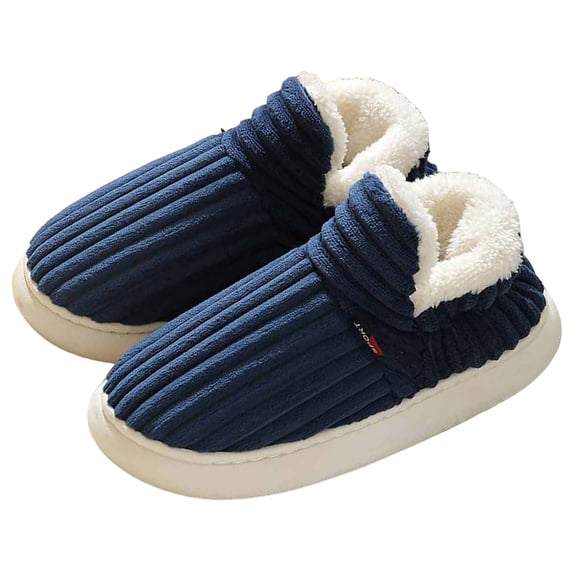 YLYL Women Men Cloud Slippers Booties Cozy Warm Soft Plush Fur Lined Comfy Fluffy Winter Indoor Outdoor House Shoes