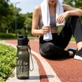 thumbnail image 6 of 17 oz Clear Plastic Water Bottle, BPA Free Leakproof Tritan Sports Water Bottle with Chug Lid, Wide Mouth Reusable Bottle for Gym, Travel, School & Office, 6 of 6