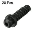 thumbnail image 2 of 20pcs 3mm Inner Dia Strain Relief Cord Boot Protector Power Tool Hose Black, 2 of 3