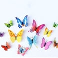 thumbnail image 3 of Halloween Decorations Outdoor 12 Simulation Butterflies Home Background Butterfly Three Di Mensional Stickers Children's Room Wall Decoration Butterfly Wall Stickers, 3 of 5