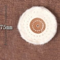thumbnail image 2 of Cloth Buffing Polishing Wheel Arbor Buffer Polish Grinder Pad Mat White 75Mm(3Inch), 2 of 9