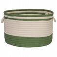 thumbnail image 1 of Bar Harbor Moss Green Band BSKT 14x14x10, 1 of 2