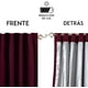 thumbnail image 3 of BÉLA 2 Cortinas Reflex + 1 Velo 70% Opacas 2.30 alto x 2.80 ancho Vino Béla Reflex, 3 of 3