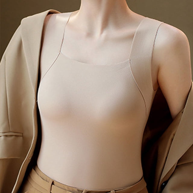 Ropa interior térmica para mujer, de invierno, color sólido, con cuello en V, cálida, sin costuras, resistente al frío, de manga larga, ropa interior térmica para mujer, top de poliéster