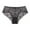 Black, variant on Ladies' Lace Sexy Seamless Transparent Panties - Plus Size, Cotton Crotch, Breathable, Suitable for Daily/Beach/Club Wear