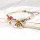 thumbnail image 2 of ¡Novedad de 2023! Pulsera Pop creativa para mujer, joyería de cerámica tejida con dibujos animados, para novia, pareja, estudiante, regalo pequeño, adorno Rainbow One, 2 of 2