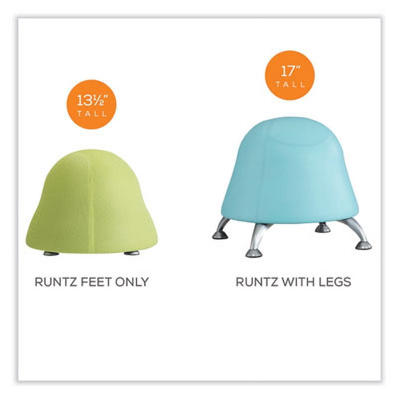 Safco® Runtz Ball Chair, Baby Blue