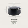 thumbnail image 2 of All-Clad HA1 Expert Cookware, Nonstick Stockpot with Lid, 8 quart, 2 of 9