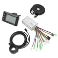thumbnail image 3 of Electric Bike Conversion Kit, Bike Motor Controller Easy View 36V 48V  For 250W Bicycle Motor, 3 of 8