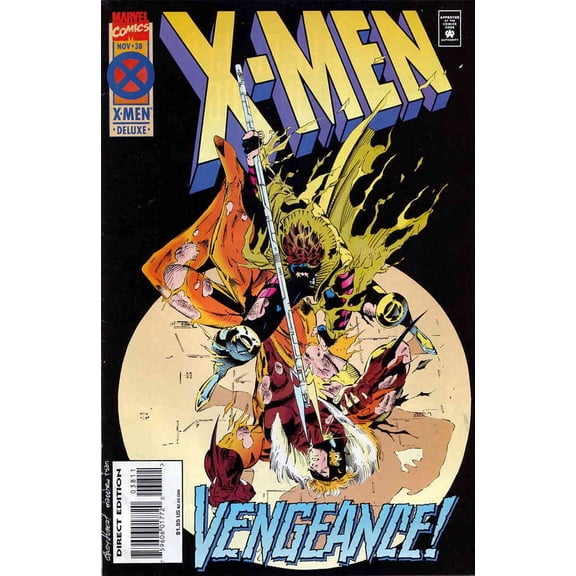 X-Men (2nd Series) #38 Deluxe VF ; Marvel Comic Book