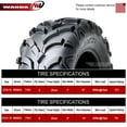 thumbnail image 3 of WANDA 8PR Solid Mud UTV ATV Tires 27x9x14 & 27x11x14 fit 18-19 John Deere GATOR XUV 825M 16 SUV825I EP, 3 of 5