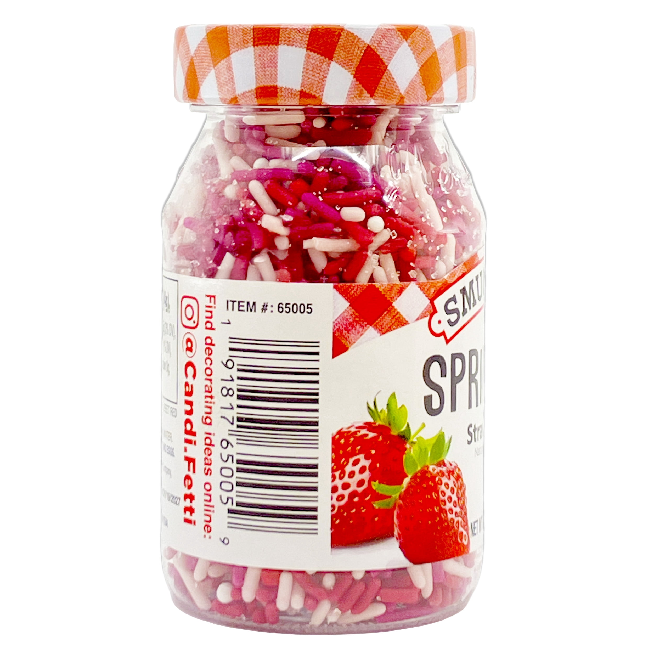My Favorite Co Smucker’s Strawberry Sprinkles Pink Red and White 2.82 oz
