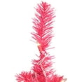 thumbnail image 5 of Northlight Pre-Lit Artificial Tinsel Christmas Tree - 7' - Pink - Clear Lights, 5 of 6
