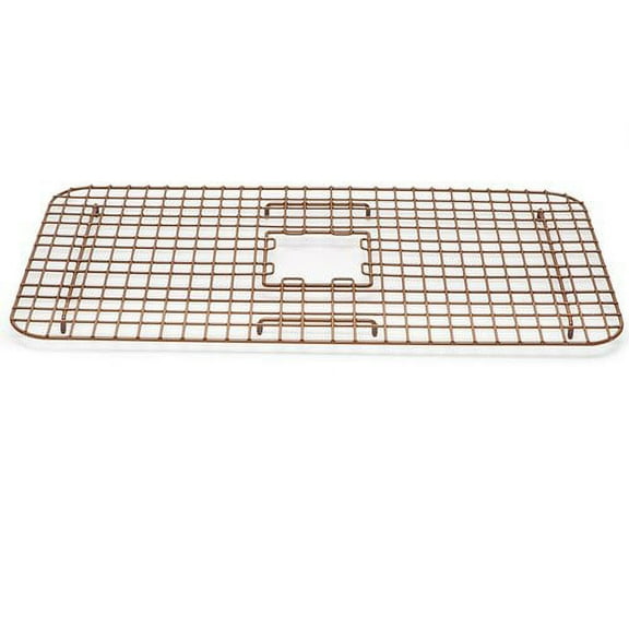 Sinkology Rohe Copper Kitchen Sink Bottom Grid