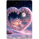 thumbnail image 1 of Pintura de diamantes 5D DIY, paisaje de Casa de muñeco de nieve de Navidad, punto de cruz, bordado de diamantes, mosaico romántico, Luna rosa, diamantes de imitación W1, 1 of 4
