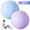 Blue & Purple, variant on Small Exercise Ball 2 Pack 8-10 Inch Mini Yoga Ball Anti-Burst Pilates Barre Fitness Ball