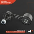 thumbnail image 5 of A-Premium Set of 4, Front & Rear Sway Bar Links Kit Stabilizer Bar Links, Compatible with Dodge Durango 2004-2009 & Chrysler Aspen 2007-2009, 5 of 8