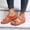 Orange, variant on Ichuanyi Slippers for Women Women's Casual Qedge Heel Open Toe Plus Size Sandals And Slippers