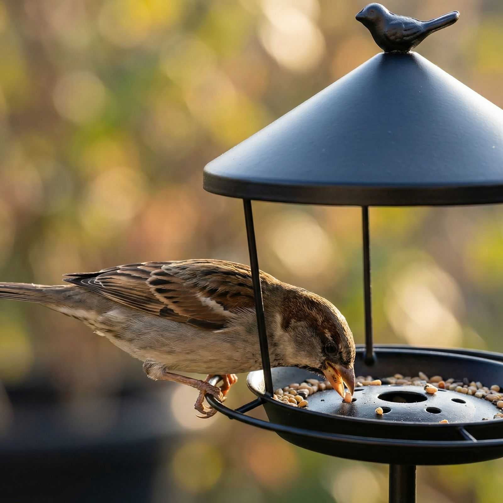 Ground-Mounted Transparent Bird House Wild Bird Watching Shelter Garden Decor, Hummingbird Feeder, Bird Feeder, Bird Feeder for Outdoors Hanging, Window Bird Feeder