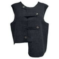 thumbnail image 3 of Women Vest Knitted Sleeveless Pullover Top Casual Retro Ladies Vests Lightweight with Pockets down Vest Womens Long Suede Jacket Women Long Women Vest Jackets Dressy Oilcloth Vest Women's Vest Long, 3 of 4
