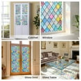thumbnail image 3 of DF Stained Glass Window Film,Static Cling Window Privacy Film Decorative UV Sun Blocking Non-Adhesive Glass Window Covering for Home Bathroom, 23.62"x78.74", 3 of 7
