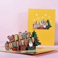 thumbnail image 1 of 3D Christmas Greeting Card With Envelopes And Writing Cards Colorful Pop Up Merry Christmas Cards, 1 of 5